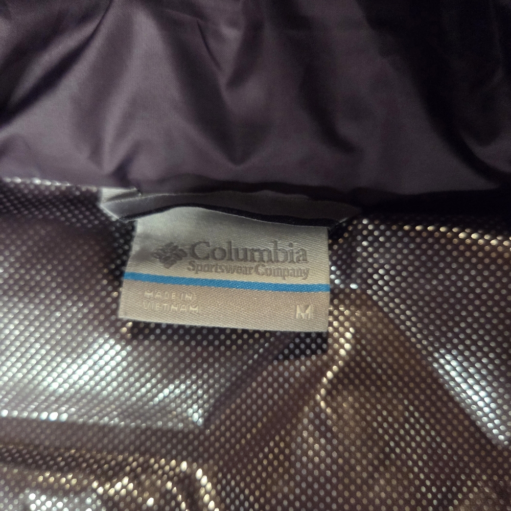 Columbia Purple Hooded Puffer Coat - Picture 3 of 4